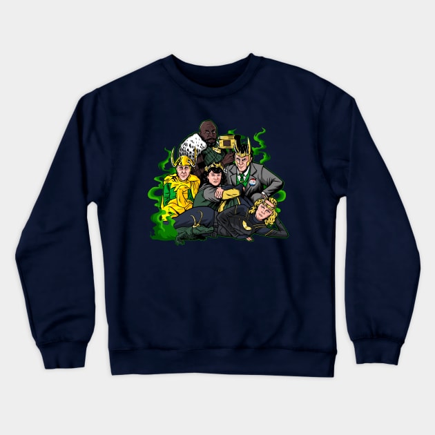 The Variant Club Crewneck Sweatshirt by demonigote